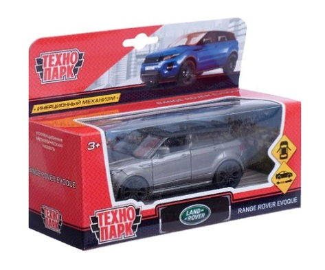 Машина 'Land Rover Range Evoque' 12,5 см металлическая