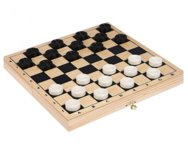 Игра настольная 'Шашки' поле 29*29 см