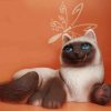 Пластизоль 'Кошка Сиамка' 15 см