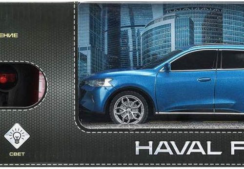 Машина ру HAVAL haval f7, свет, 19 см, синий, кор