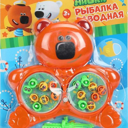 Игра рыбалка Ми-ми-мишки заводная, блистер 26,5*22*3 см