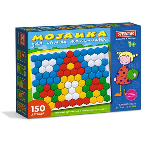Мозаика для самых маленьких 150 фишек (в коробке)