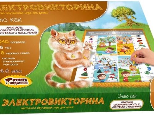 Игра-электровикторина 'Знаю как'