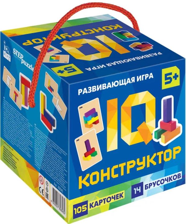 80142.jpg Игра развивающая 'IQ-Конструктор' IQ step