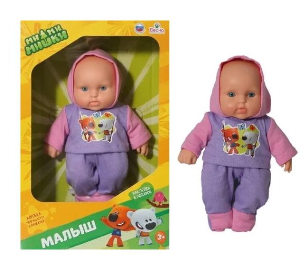 112118.jpg Пупс Малыш Ми-ми-мишки 1 Весна кукла 18,5 см пластмассовая