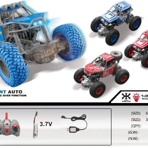 Машина Climbing Car THUNDER 1:20 на РУ (свет) в коробке
